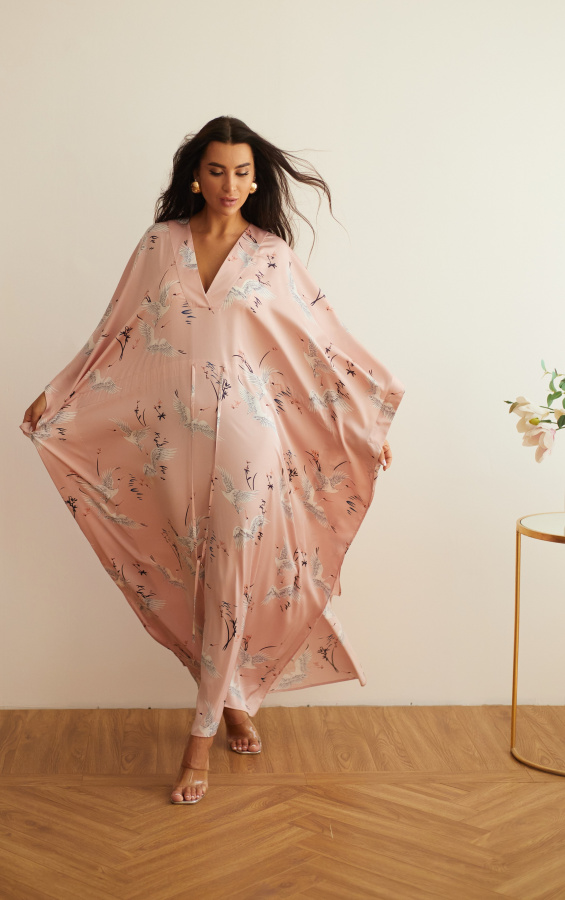 89_журавли розовый_2