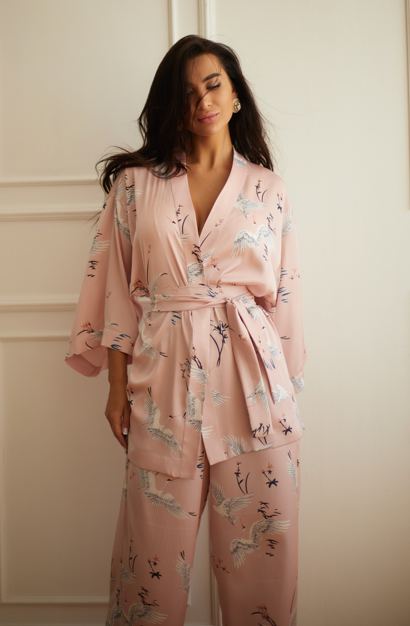 96_журавли розовый_2